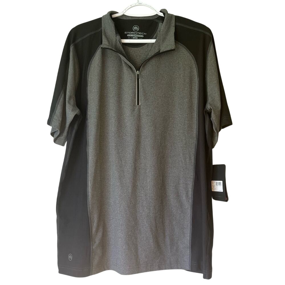NWT! Men’s Stormtech H2X Dry Short Sleeve 1/4 Zip Shirt Size Large